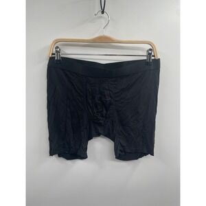 NWT Built Different Boxer Brief Men's XL Black Pull-On Elastic Waist Stretch